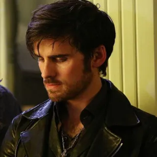 😔 Captain Hook Once Upon a Time serie tv, capitán garfio, ouat, colin o'donoghue, pirata whatsapp sticker