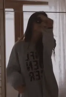 ✨ GET OVER HER testo, abbigliamento, maglione whatsapp sticker