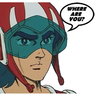 👤 WHERE ARE YOU? Anime, Mũ bảo hiểm, Hoạt hình, Câu hỏi, Ở đâu, Bạn, Phi công telegram sticker