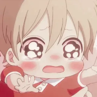 ❤️‍🔥 Anime, Bambino, Piangendo, Triste, Emozionale, Cartoni animati telegram sticker