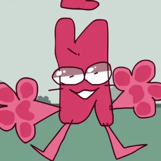 😋 cartoon, letter, character, animation telegram sticker