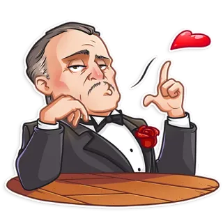 Don Corleone whatsapp stickers