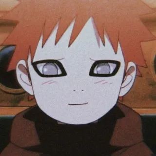 🎭 Gaara Naruto Anime, Naruto, Gaara, Dibujos animados, Personaje, Manga telegram sticker