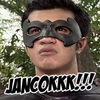 😡 JANCOKKK!!! offensive, swear word, indonesian telegram sticker