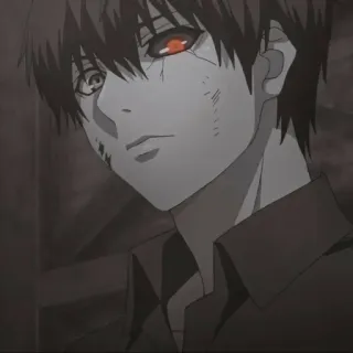 😡 Ken Kaneki Tokyo Ghoul Anime, Manga, Tokyo Ghoul, Ken Kaneki, Ghoul, Charakter whatsapp sticker