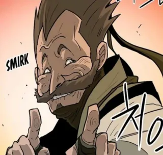 😏 SMIRK sorrisetto, faccia, uomo, espressione, cartone animato, personaggio telegram sticker