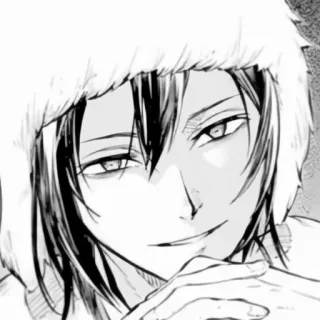🎲 Fyodor Dostoevsky Bungo Stray Dogs Anime, Manga, Fjodor Dostojewski, Bungo Stray Dogs, Charakter telegram sticker