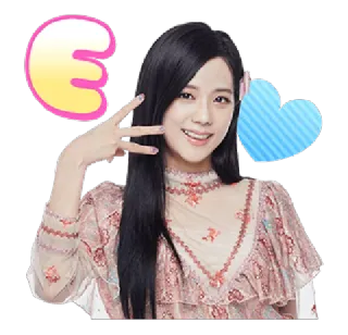 👍 mujer, chica, signo paz, lindo, pegatina telegram sticker