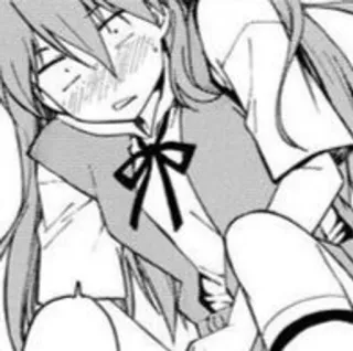 👾 anime, manga, girl, embarrassed, blushing telegram sticker