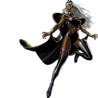👊 Storm Storm, X-Men, Marvel, superhero, comic book character telegram sticker
