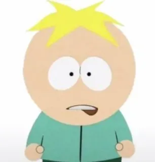 🌟 Butters Stotch South Park Butters, South Park, dibujos animados, personaje, comedia whatsapp sticker