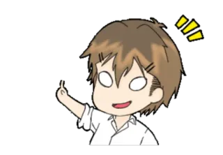 😅 ngón giữa, xúc phạm, hoạt hình, vô lễ, cử chỉ telegram sticker