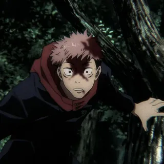 ✨ Yuji Itadori Jujutsu Kaisen Anime, Personaje, Manga, Terror, Sobrenatural telegram sticker