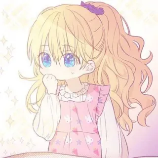 🍼 garota anime, mangá, fofo, desenho animado, garota telegram sticker