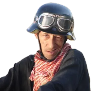 😏 Casco militar, Gafas de aviador, Vintage, Guerra mundial, Casco, Persona whatsapp sticker