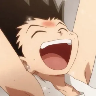 😃 Gon Freecss Hunter x Hunter anime, cartoon, character, gon, hunter x hunter telegram sticker