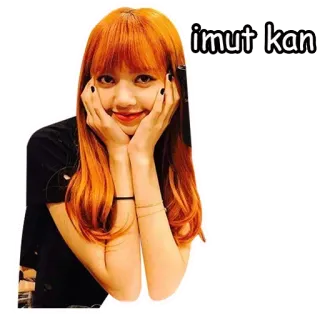 ✖️ Lisa timut kan kpop, lisa, blackpink, idol, singer, woman, smile whatsapp sticker