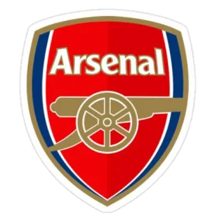 ❤️ Arsenal sports, soccer, team, logo, football telegram sticker