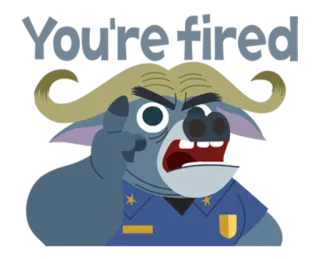 動物方城市動態貼圖 telegram stickers