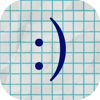 🙂 Emoji, Uśmiech, Dwukropek, Nawias, Gramatyka, Komunikacja telegram sticker