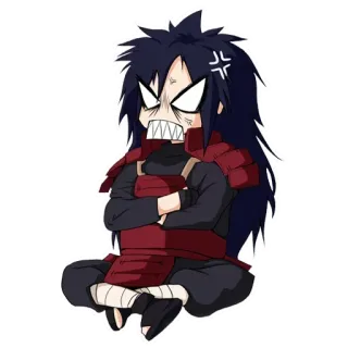😡 Madara Uchiha Naruto Anime, Chibi, Wütend, Madara, Uchiha, Naruto, Manga telegram sticker