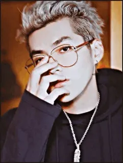 ➖ Kris Wu kpop, cantante, attore, celebrità, occhiali telegram sticker