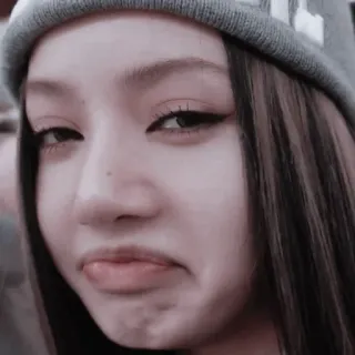 ♟ 人物, 女性, 女孩, 青少年, 肖像, 脸 whatsapp sticker
