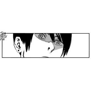 😨 Anime, Manga, Gesicht, Augen, Ausdruck whatsapp sticker