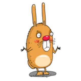 Icky Rabbits @StikerDi whatsapp stickers