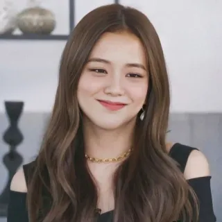 🌸 Jisoo kpop, jisoo, blackpink, cantante, mujer, retrato whatsapp sticker