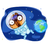 Harry the Frenchie @TgEmojis telegram emojis 👨‍🚀
