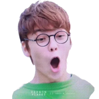😮 Vernon VERNON PLANET Vernon, K-pop, Idola, Selebriti, Potret, Stiker telegram sticker