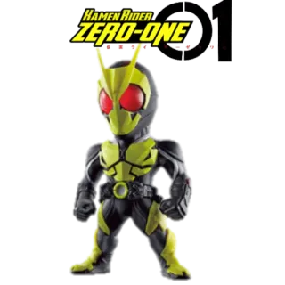🦗 Kamen Rider Kamen Rider Zero-One Kamen Rider, Zero-One, Anime, Tokusatsu, Superhéroe japonés, Superhéroe telegram sticker