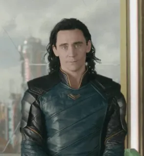 😐 Loki Loki, Marvel, Tom Hiddleston, Thor, Asgard, Super-herói, Vilão telegram sticker