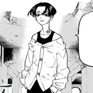 🗝 Mikey Tokyo Revengers anime, manga, character, tokyo revengers, mikeu, comic, japanese telegram sticker