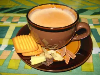 ☕️ tee, chai, getränk, tasse, getränk, kekse, gewürz telegram sticker