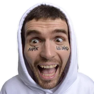 😃 ЛАЙК ШЭИР telegram sticker