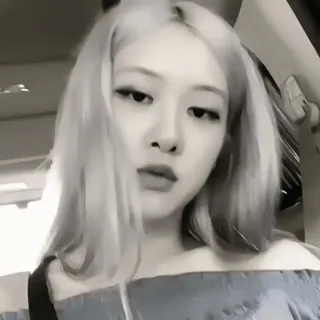 🎂 Rose K-pop, Cantora, Celebridade, Retrato, Rosé whatsapp sticker