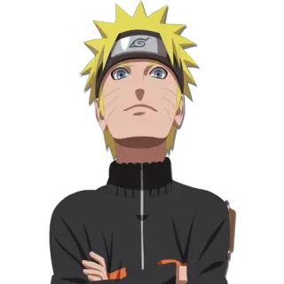 😐 Naruto Naruto, anime, manga, cartoon, character telegram sticker
