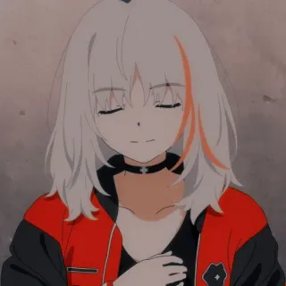 😉 Anime, Garota, Personagem, Fofa, Mulher, Mangá whatsapp sticker