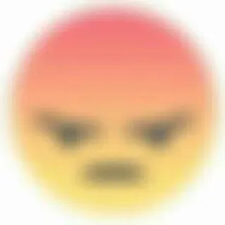 🤬 Angry Emoji telegram sticker