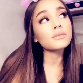 🗞 Ariana Grande ariana grande, cantora, músico, pop star, celebridade telegram sticker