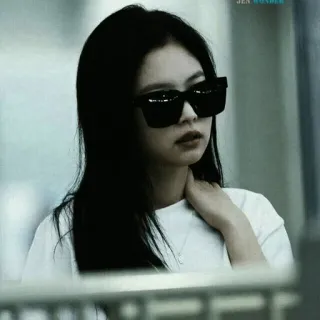 ✖️ okulary przeciwsłoneczne, kobieta, moda, portret telegram sticker