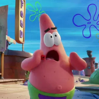 🐙 Patrick Star Spongebob Squarepants Patrick Star, Spongebob, cartoon character, funny, pink starfish, Nickelodeon, animated, meme telegram sticker