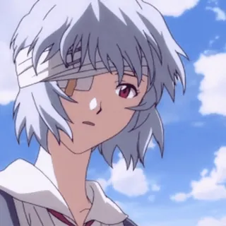 🌸 Rei Ayanami Neon Genesis Evangelion Anime, Manga, Personaje, Rei Ayanami, Evangelion telegram sticker