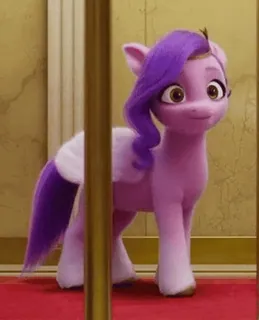 📳 Pipp Petals My Little Pony: A New Generation desenho animado, pônei, animal, roxo, fantasia, equino, personagem de desenho animado, crina telegram sticker