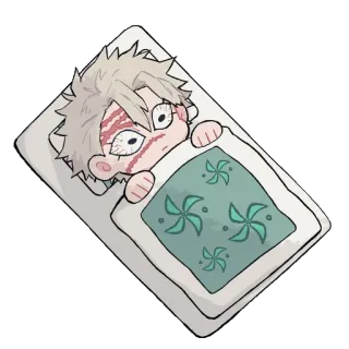 ⚔️Chibi KNY 03 @LadyLuxanna whatsapp stickers