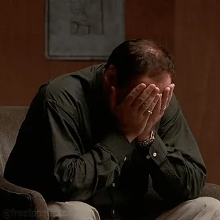 🤦♂️ Tony Soprano The Sopranos telegram sticker
