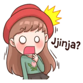 😱 Apa nijinja? whatsapp sticker