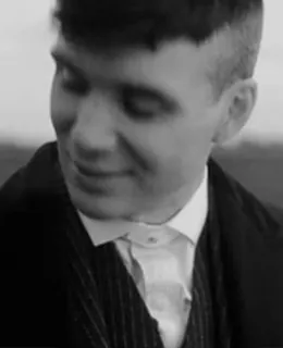 🙃 Thomas Shelby Peaky Blinders Thomas Shelby, Peaky Blinders, Cillian Murphy, Drama, Gánster, Ficción histórica whatsapp sticker